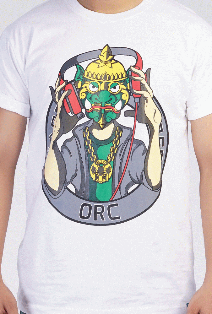ORC Design Printed T-shirt (White)
